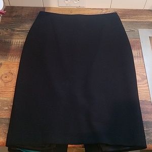 ST JOHN Crepe Knit Pencil Skirt